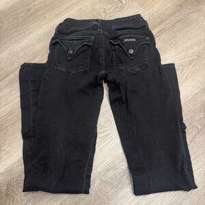 Hudson Button Fly Low Rise Boot Cut Jeans - 26